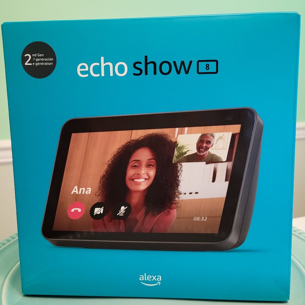 Echo Show 8 2nd generation, Google Nest mini, Google Home Assistant